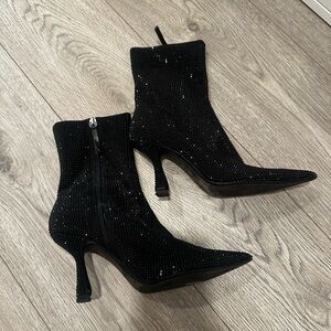 Sparkly Ankle Boots